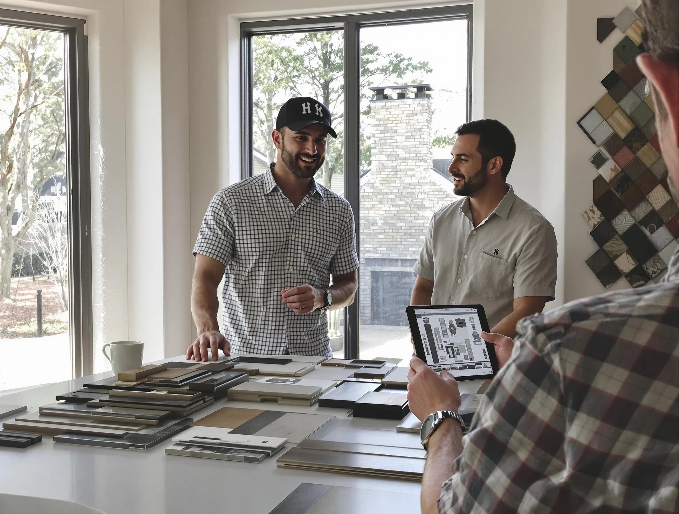 Arvada Chimney Sweep remodeling a chimney and fireplace in Arvada, CO
