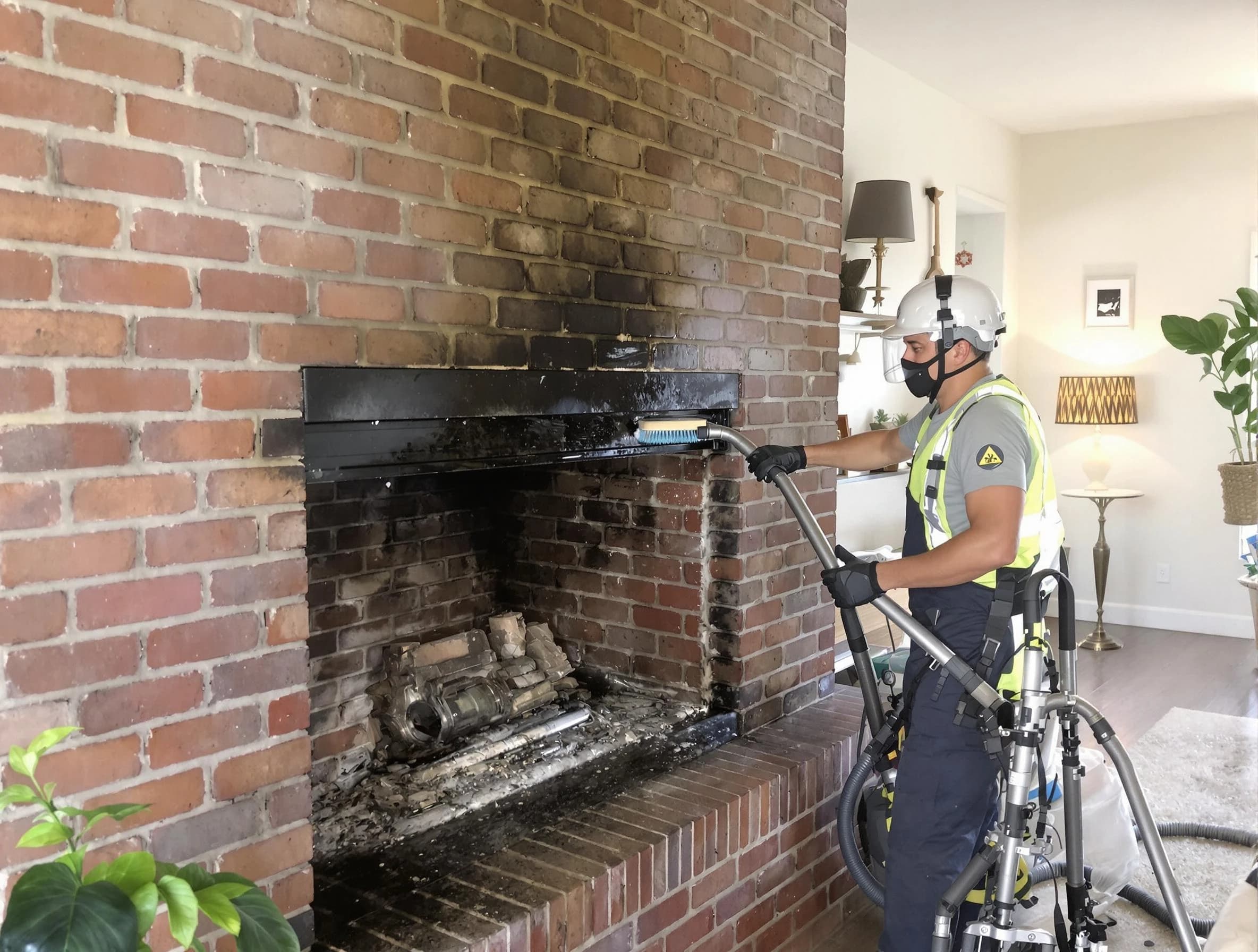 Arvada Chimney Sweep providing fireplace cleaning services in Arvada, CO