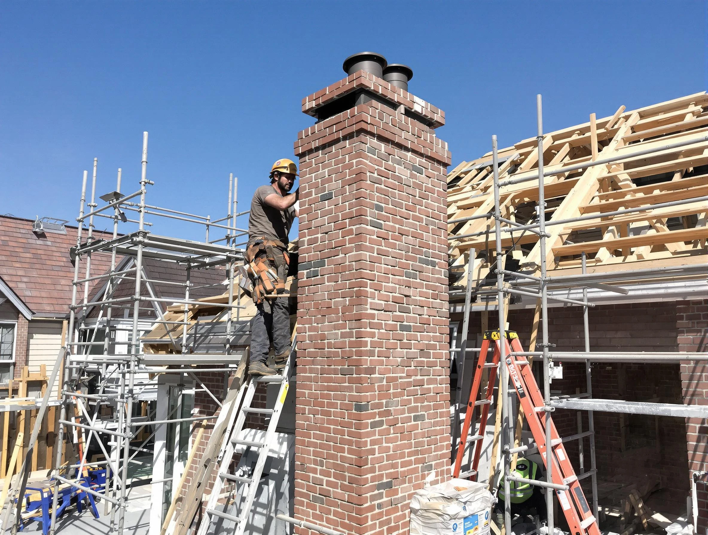 New chimney installation completed by Arvada Chimney Sweep in Arvada, CO