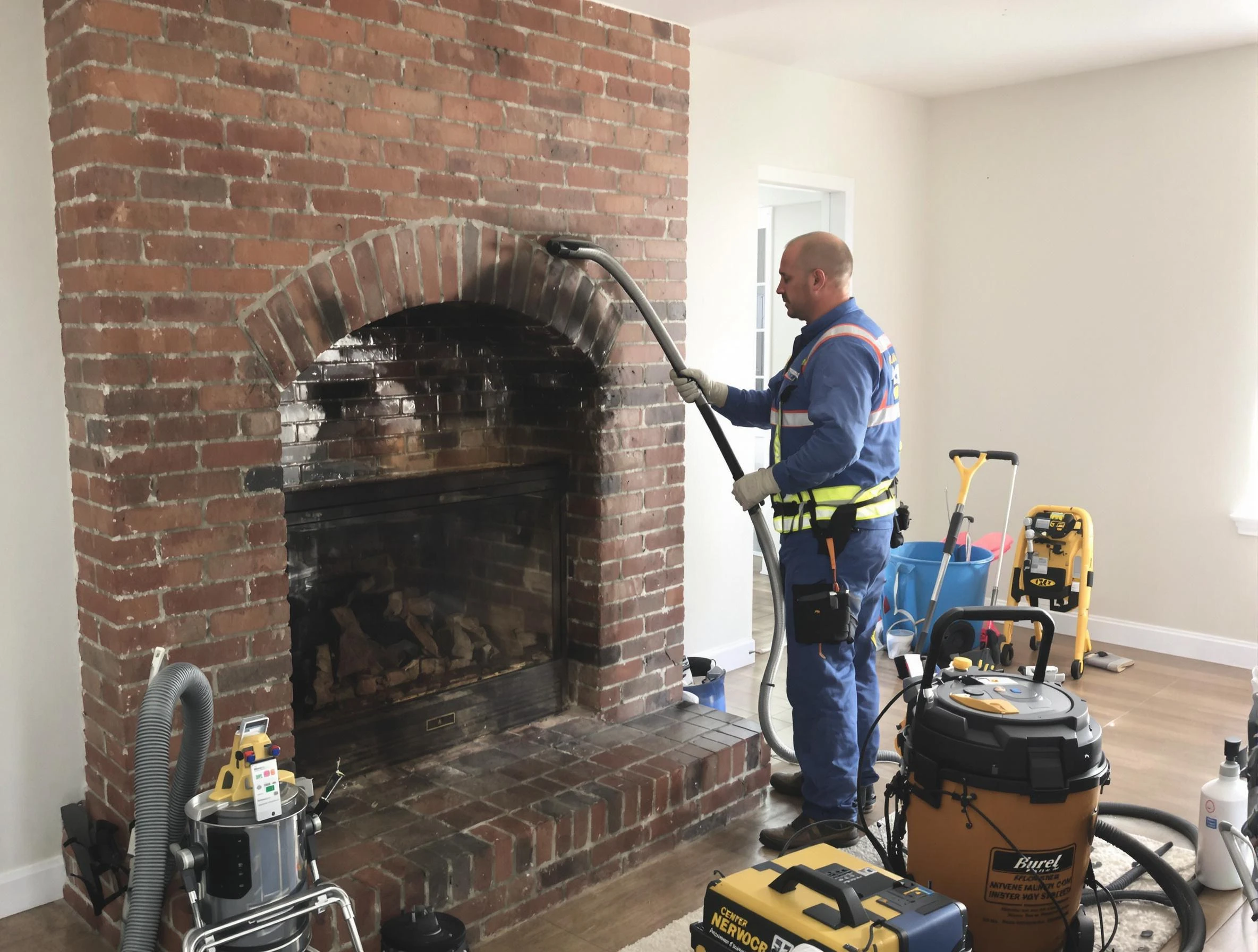 Arvada Chimney Sweep expert performing detailed chimney sweep in Arvada, CO